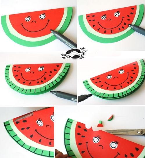 吃瓜中的手工怎么做视频,自制手工吃瓜视频教程